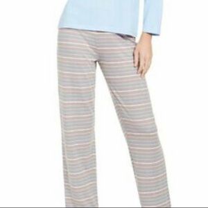 Charter Club Soft Knit Henley PJ Pants Separates